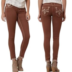 Rock Revival Roselle Ankle Skinny Stretch Jeans. Womens Size: W27x30L